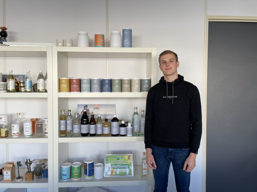 Ik die voor een aantal Mattisson producten sta.